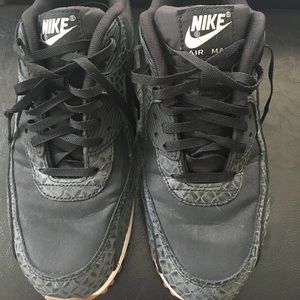 Nike Air Max Premium Black Gun Medium Brown Size 8